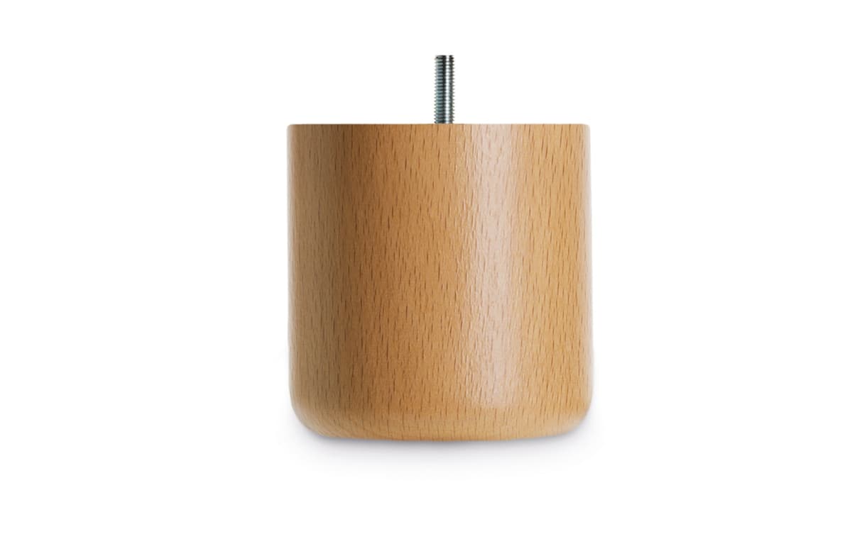 Gamba tonda in legno di faggio