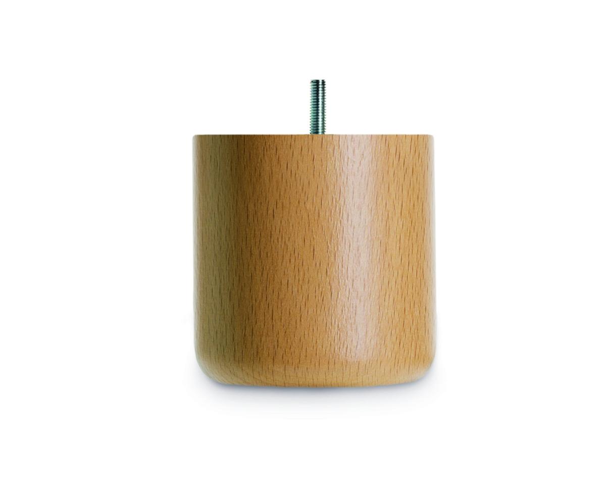 Gamba tonda in legno di faggio 